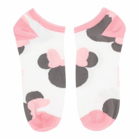 Minnie Mouse Pastel Icons Women's Ankle Socks 6-Pair Pack